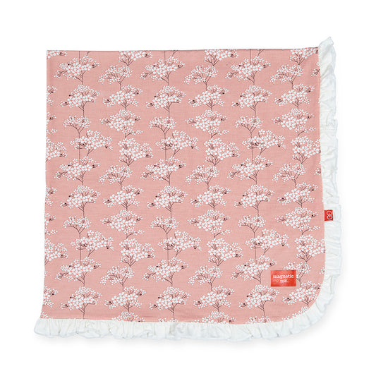 Cherry Blossom Modal Swaddle Blanket