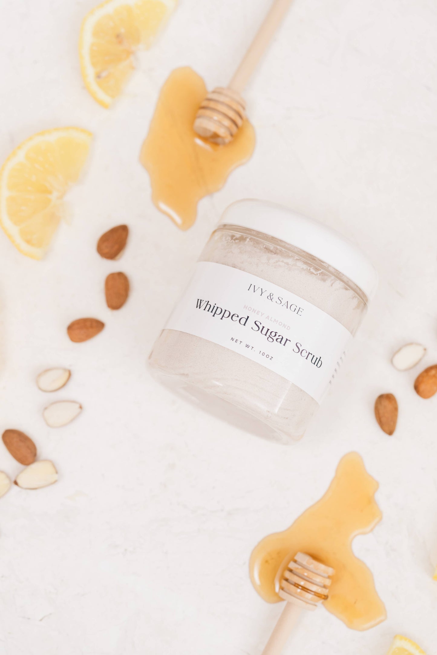 Sugar Scrub – Honey & Almond, Warm & Sweet