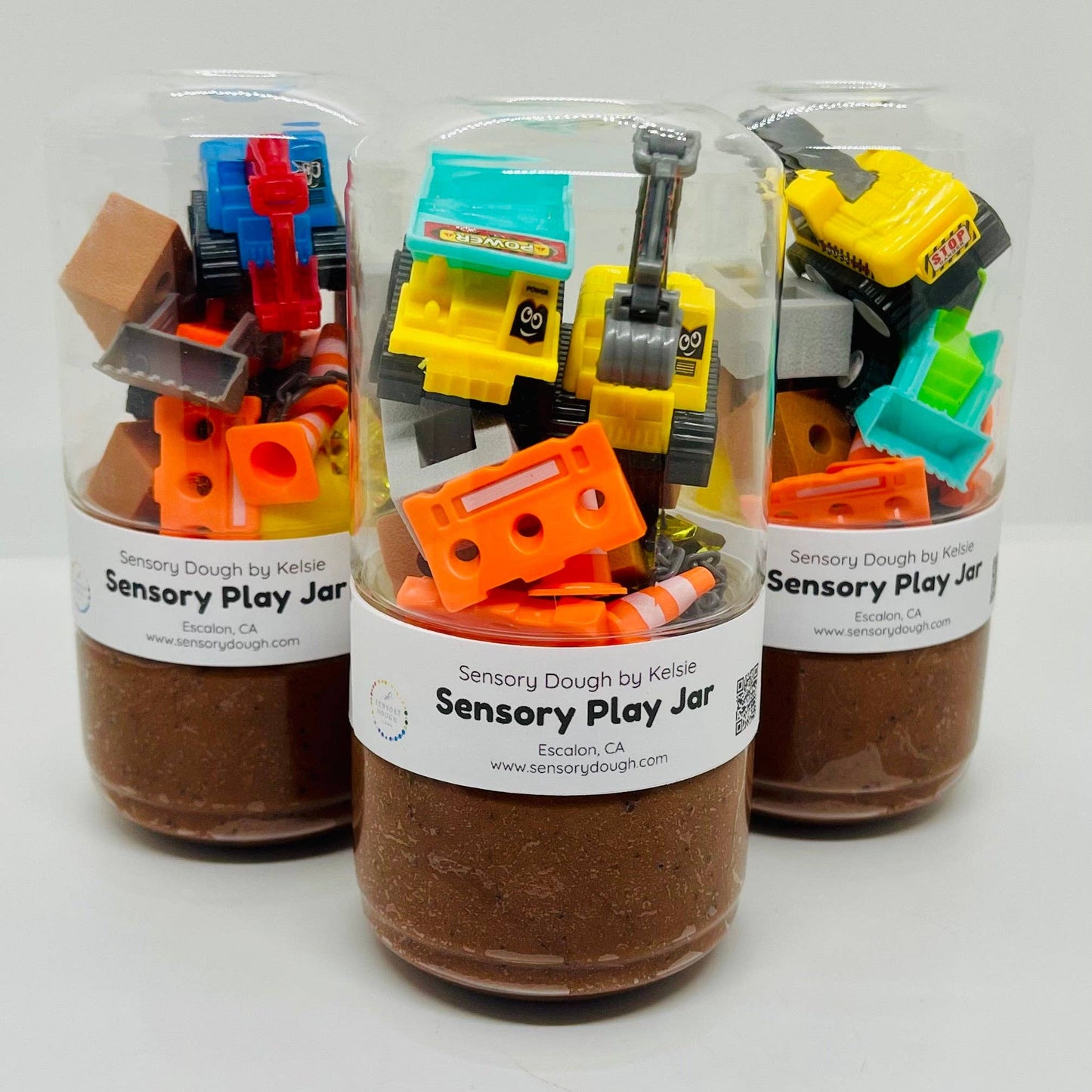 Sensory Dough Play Jar: Construction