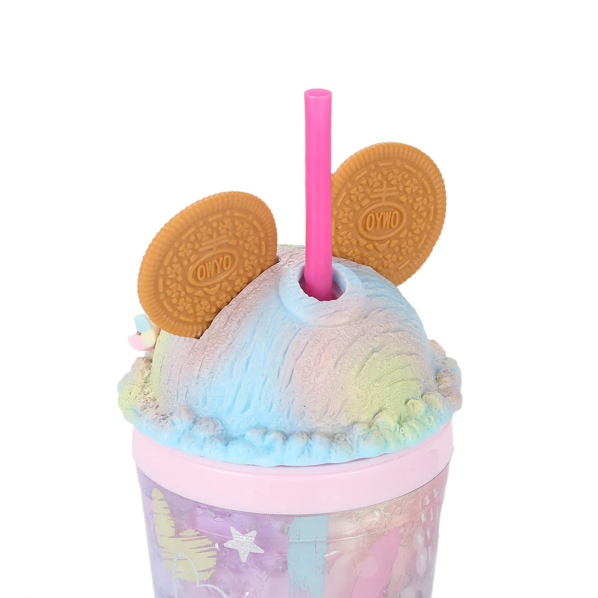 Cookie Mouse Ear Sweets Rainbow Tumbler