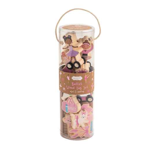 Ballet Wooden Toy Set