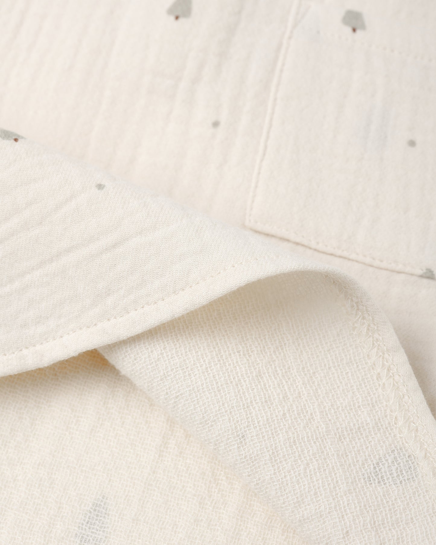 Trees Woven Boxy Top