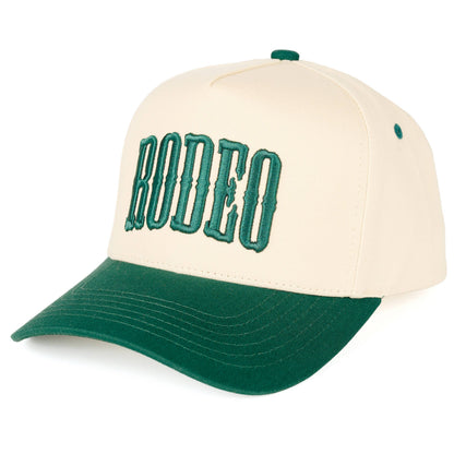 C.C RODEO Letter Embroidered Snapback Trucker Hat