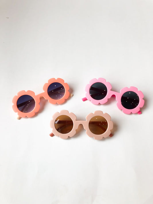 Space 46 2 Tone Flower Sunglasses for Toddlers/Kids
