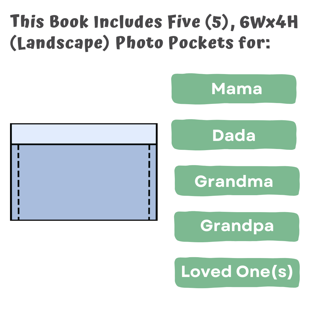 Interactive Crinkle Photo Book & Album for Babies