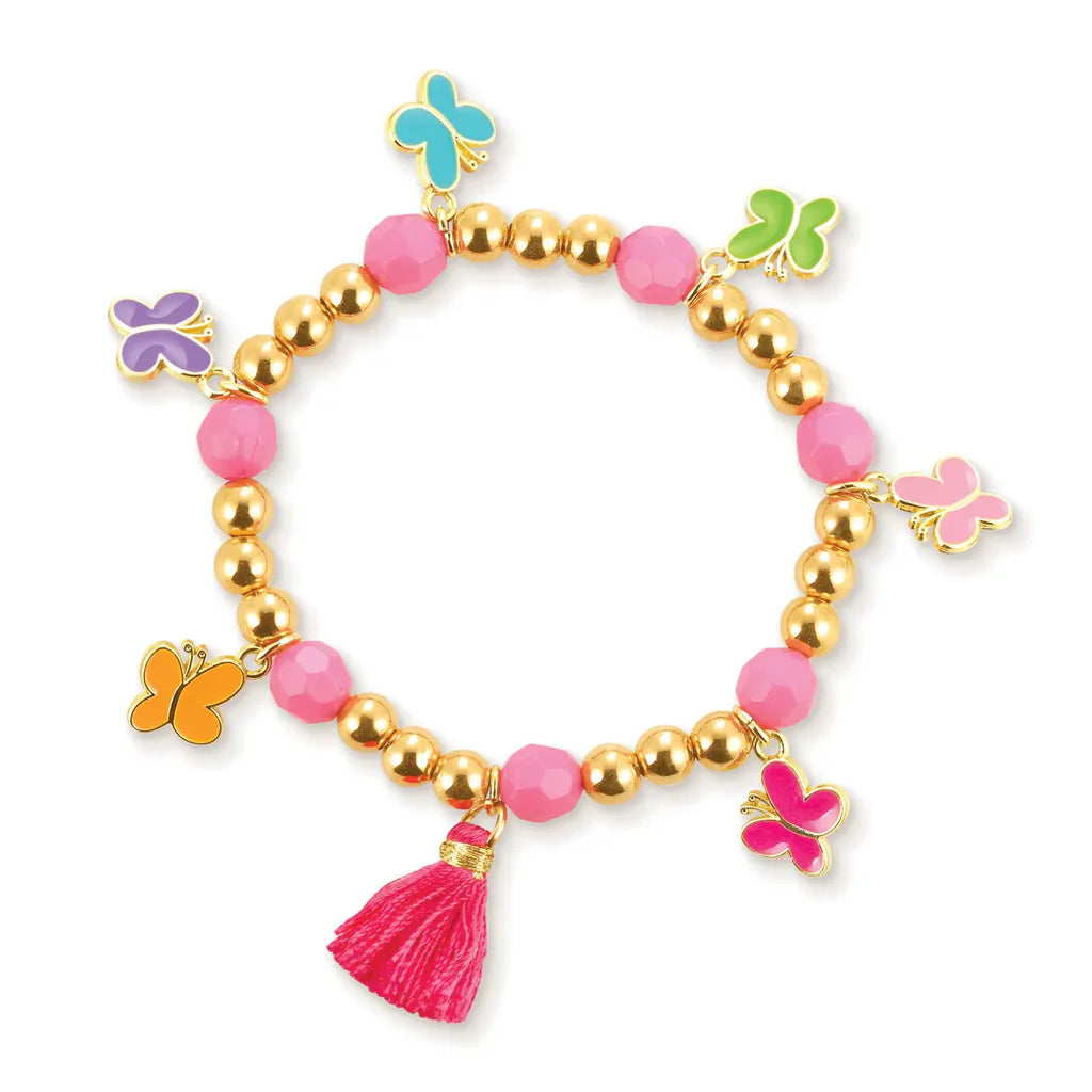 Butterfly Kaleidoscope Beaded Bracelet