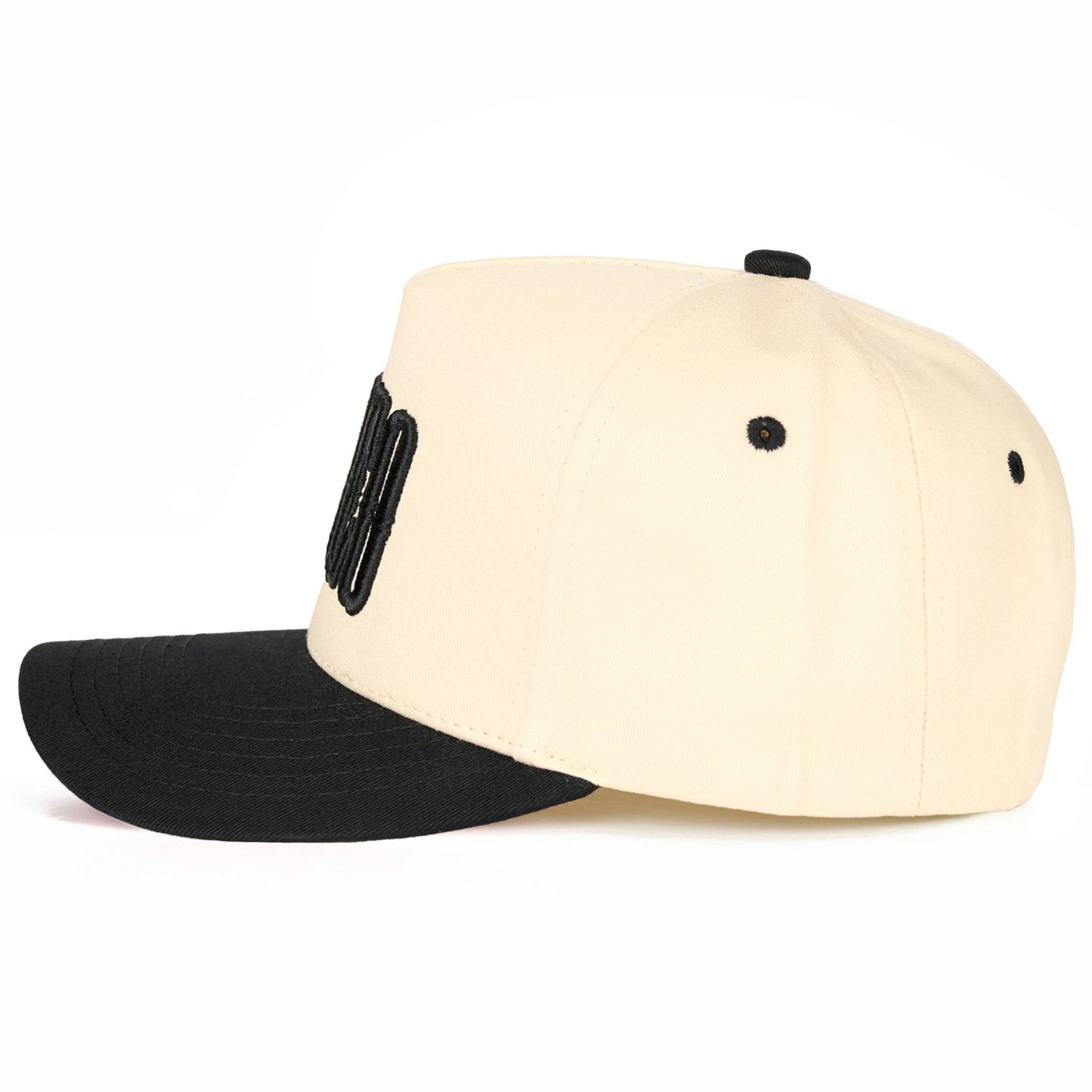 C.C RODEO Letter Embroidered Snapback Trucker Hat