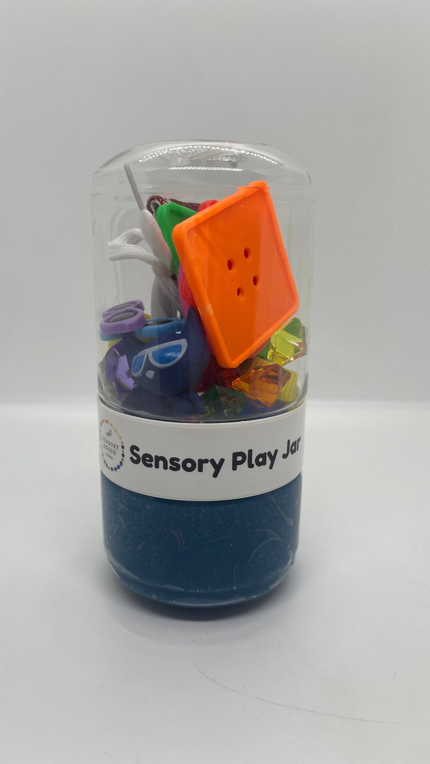 Sensory Dough Play Jar: Pete the Cat