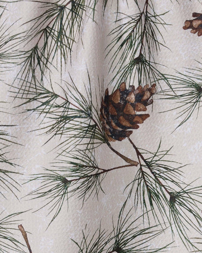 Geometry Evergreen Frost Tea Towel view 2