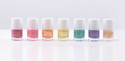 Days Of The Week Nail Polish Set