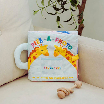 Interactive Crinkle Photo Book & Album for Babies