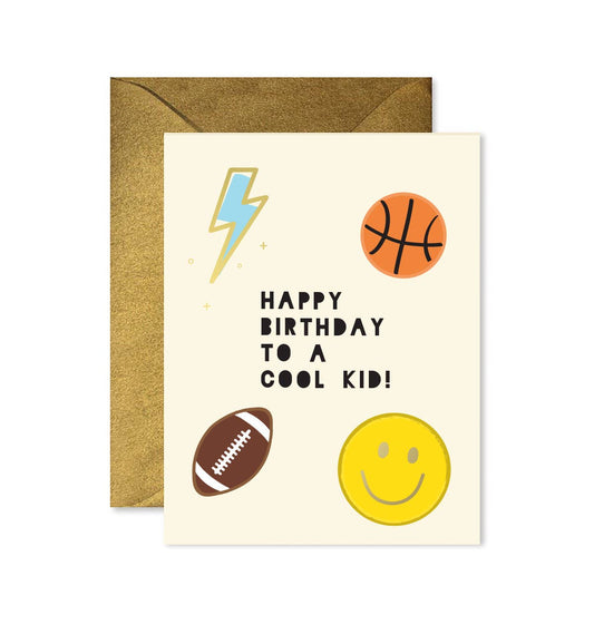 Cool Kid Birthday Card