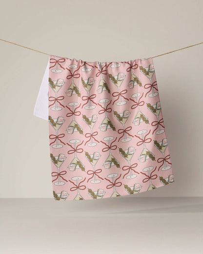 Flower-tinis Tea Towel