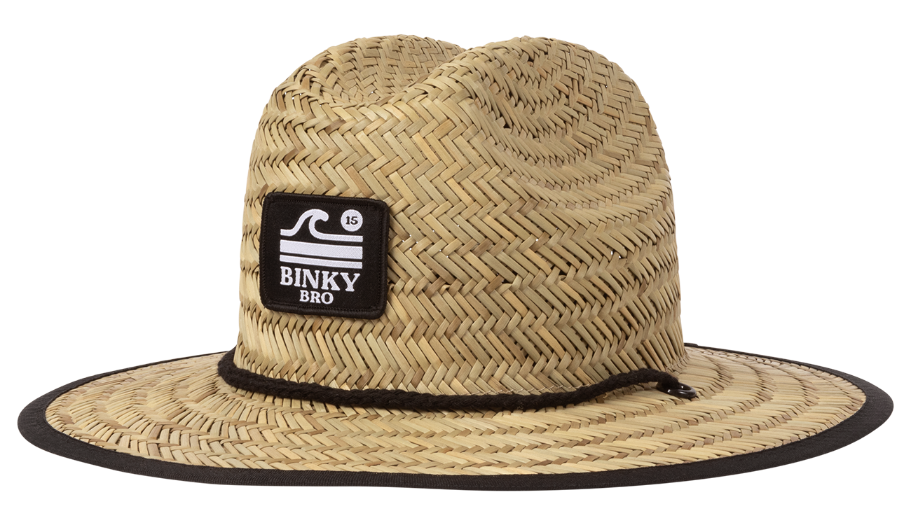 Kids Straw Sun Hat Barney Patrol (Retro)