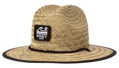 Kids Straw Sun Hat Barney Patrol (Retro)