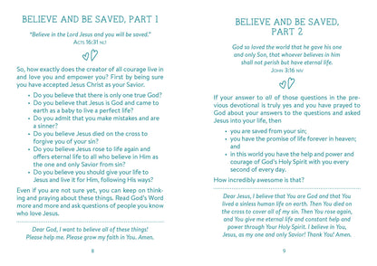 3-Minute Devotions for Courageous Girls