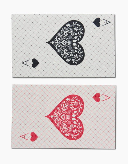 Ace of Hearts Paper Cut Not Paper Towel