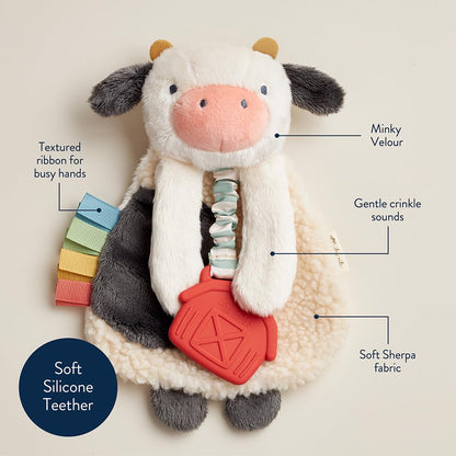 Itzy Friends Cow Plush Lovey