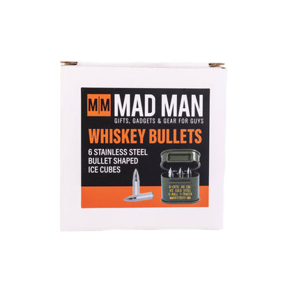 Whiskey Bullet Ice Cubes