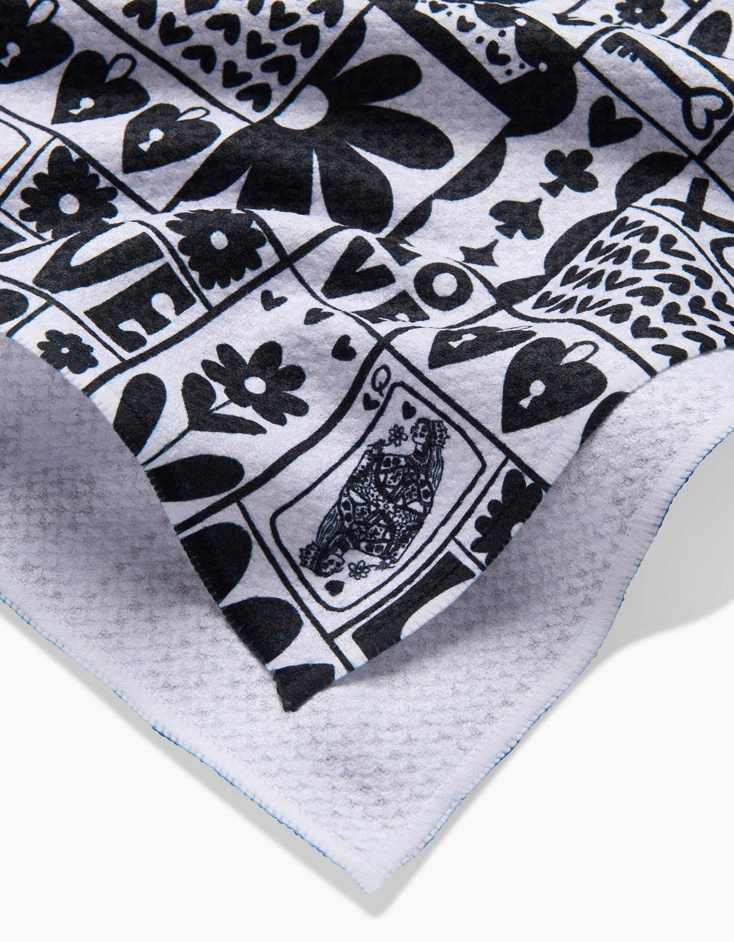 Queen of Hearts Tea Towel