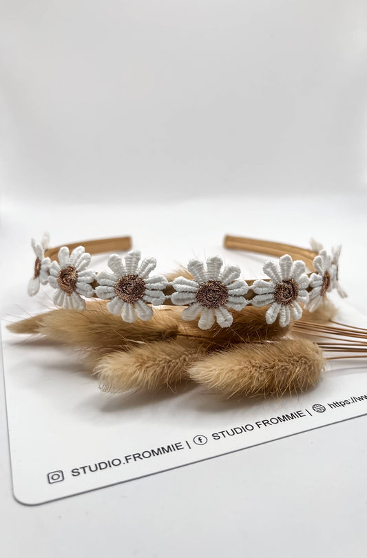 Bronze flower tiara