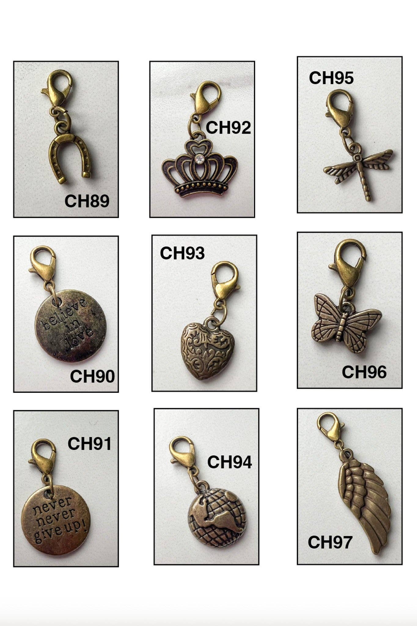 Dylan Collective Bronze Icon Charms