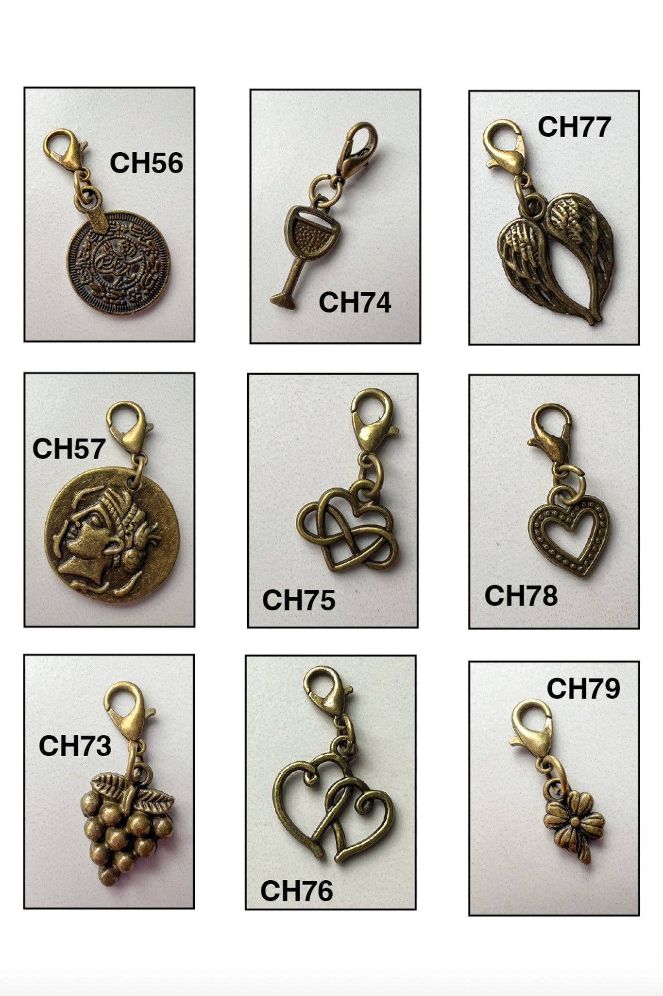 Dylan Collective Bronze Icon Charms