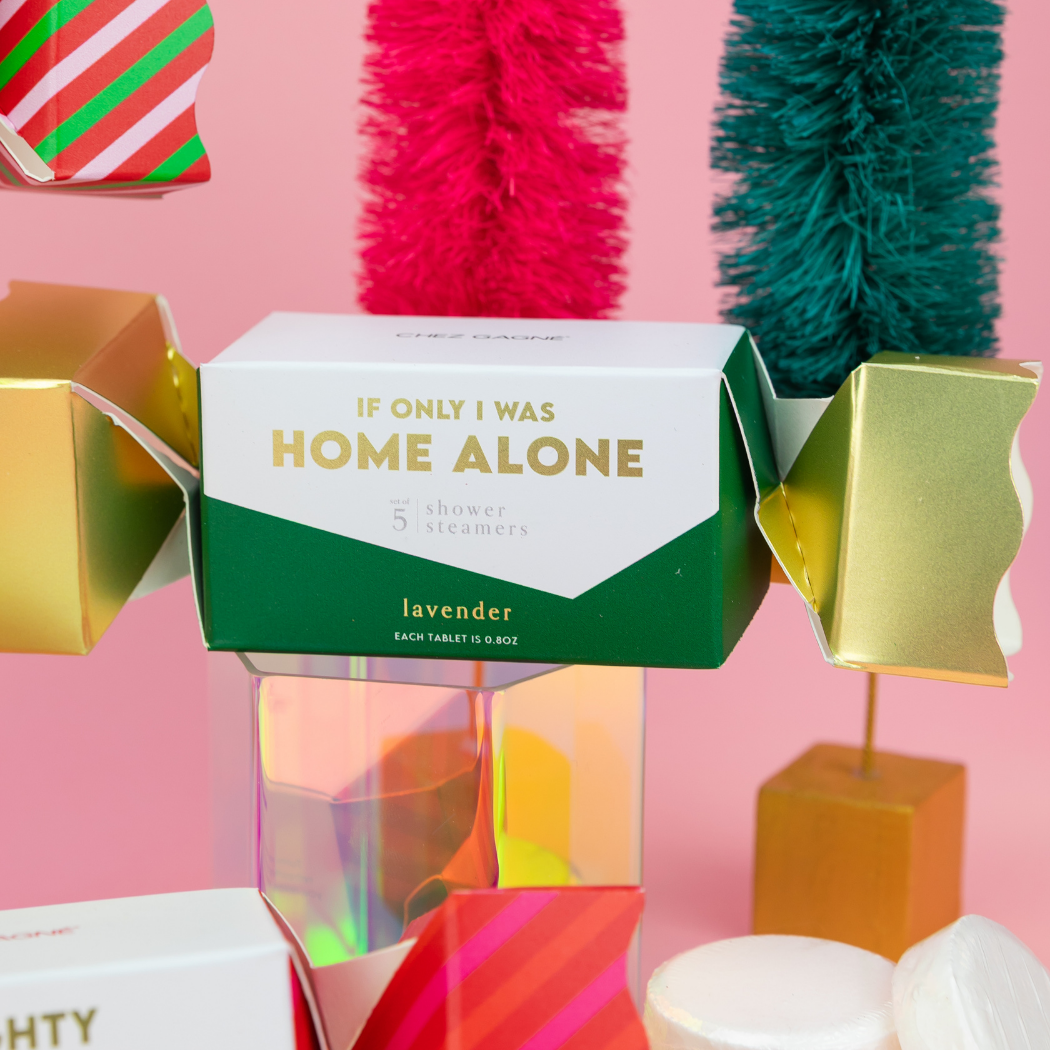 If Only I Was HOME ALONE - Mini Shower Steamer Popper Gift