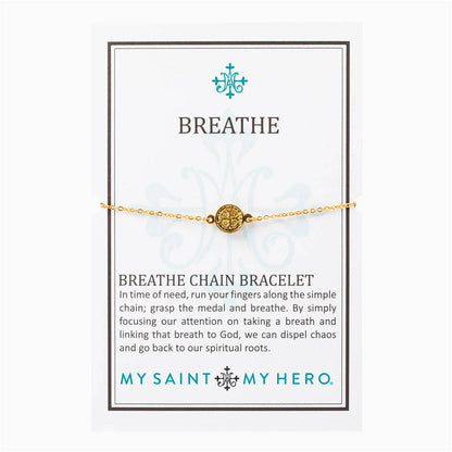 Breathe Benedictine Chain Bracelet