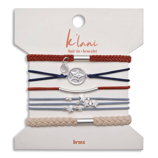 Brave Hair Tie Bracelets