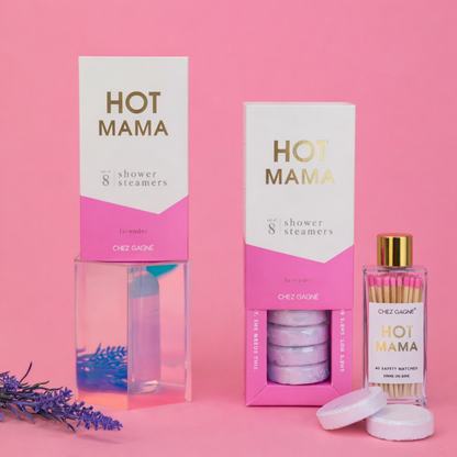 Hot Mama - Glass Bottle Safety Matches - Mother's Day Gift