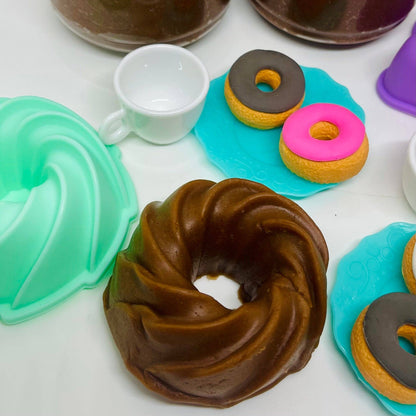 Sensory Dough Play Jar: Donut Shop