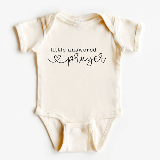 Little Answered Prayer Baby Bodysuit