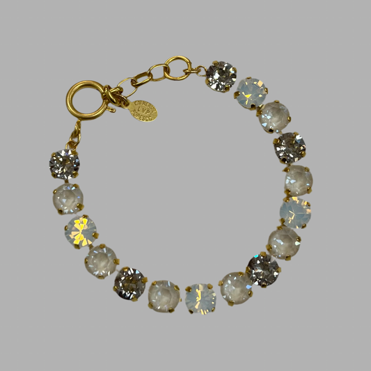 Linen Combo Crystal Bracelet