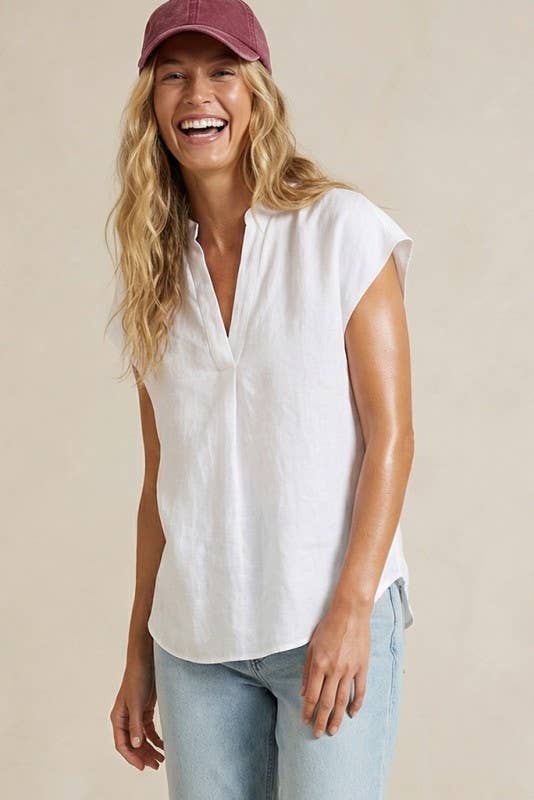 Soft Matte Drop Shoulder Blouse