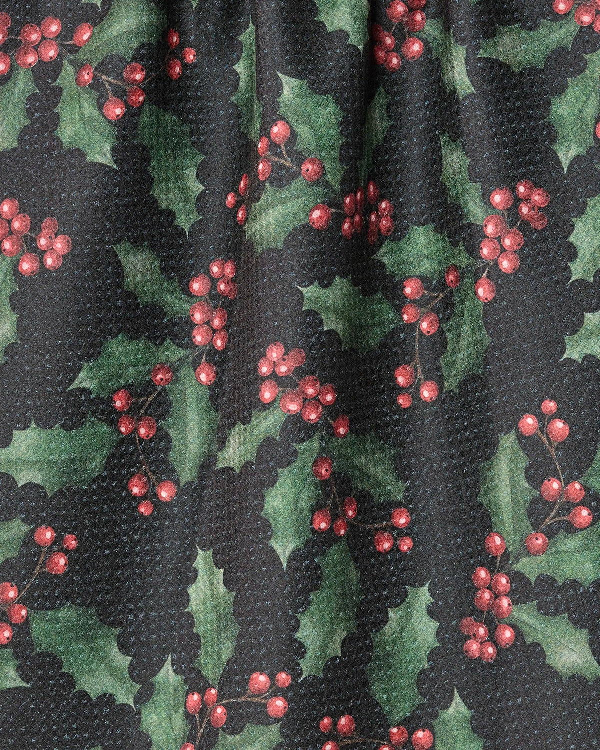 Geometry Holly Night Tea Towel view 2