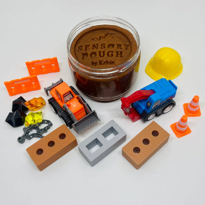 Sensory Dough Play Jar: Construction