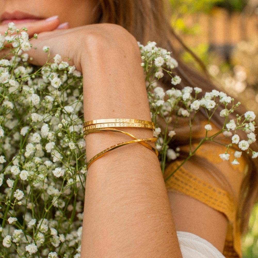 MantraBand God Is Within Her, She Will Not Fall bracelet view 13