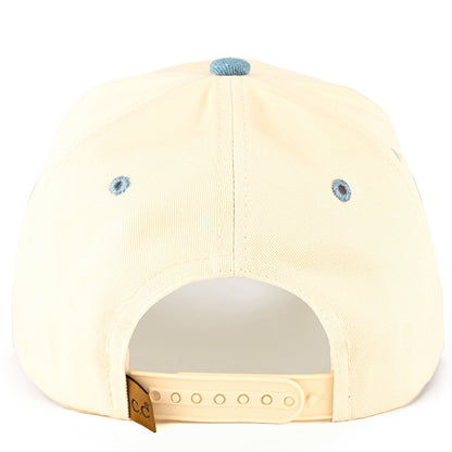 C.C RODEO Letter Embroidered Snapback Trucker Hat