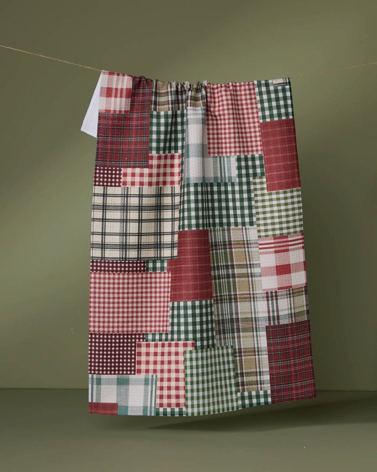 Geometry Patchly Tea Towel | Pencie & Ginger