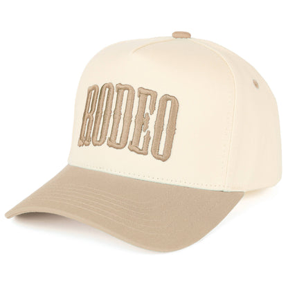 C.C RODEO Letter Embroidered Snapback Trucker Hat