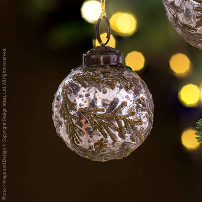 texxture Balsam 2 inch glass ornament view 2