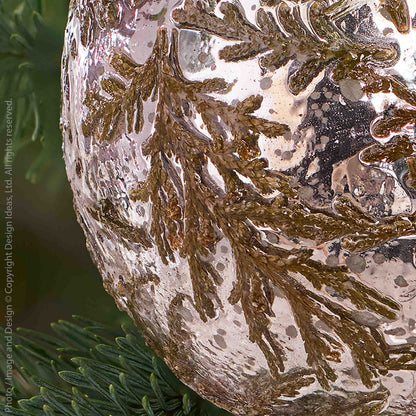 texxture Balsam 2 inch glass ornament view 3