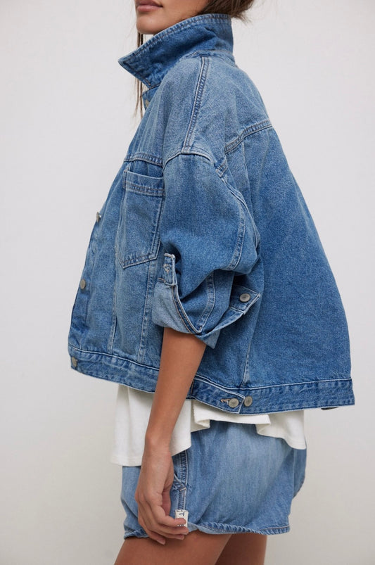 Opal Swing Denim Jacket - Cowboy Romance