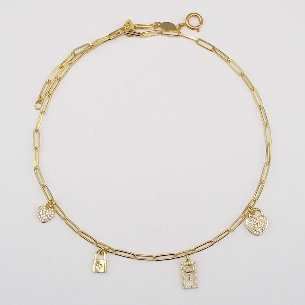 Key to Your Heart Charm Necklace