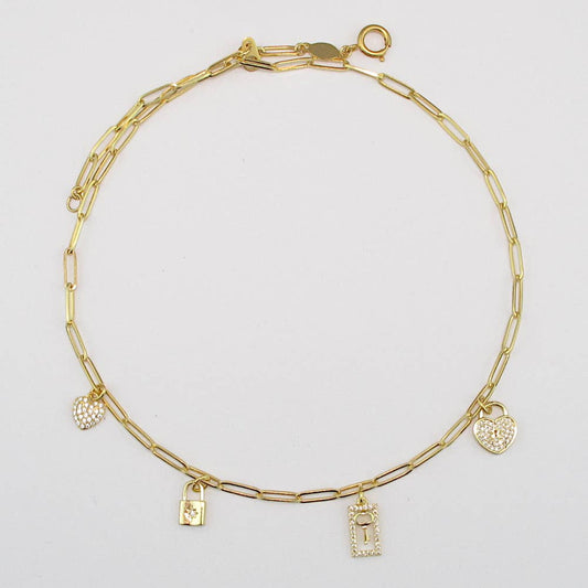 Key to Your Heart Charm Necklace