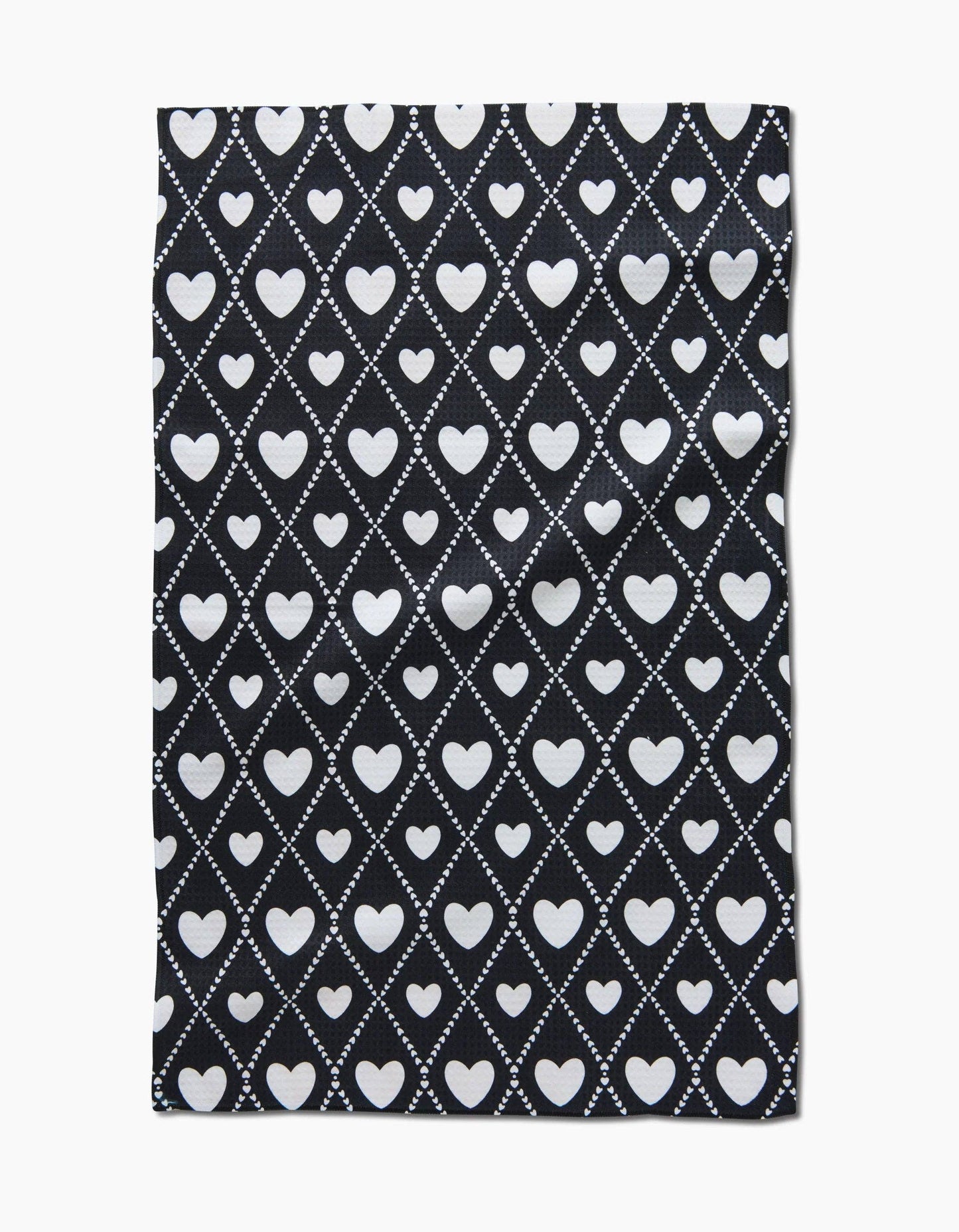 Onyx Love Lattice Luxe Hand Towel