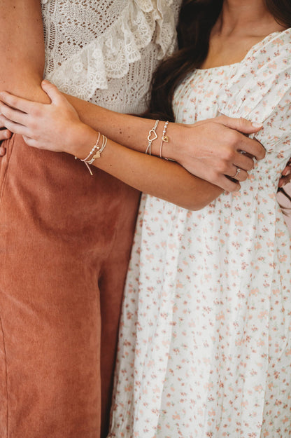 Mother-Daughter Hair Tie Bracelets