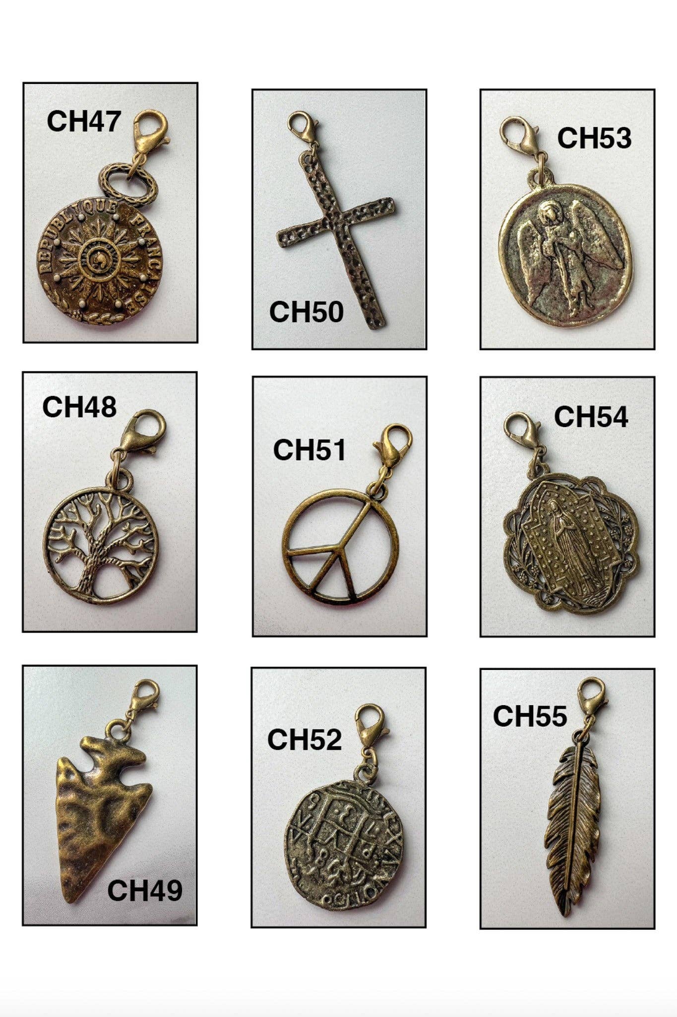 Dylan Collective Bronze Icon Charms