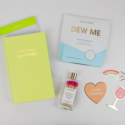 Killin' It - Lined Notepad - Neon Lemon Lime - 65 perforated pages - 5x8